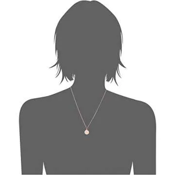 Rose Gold Kate Spade New York M Pendant Necklace