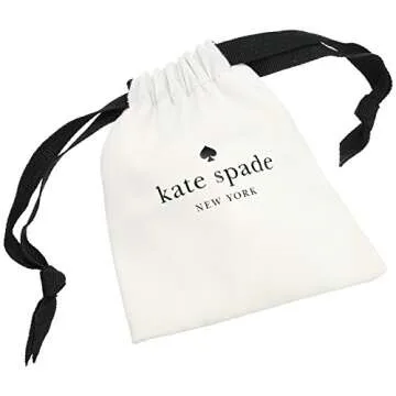 Rose Gold Kate Spade New York M Pendant Necklace