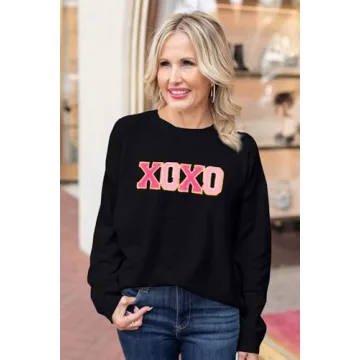 Valentine’s Day Xoxo Sweater for Women - Chic Comfort