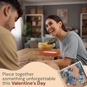 PlayVibe Puzzle Locker 1500 Piece Puzzle Board with Drawers and Cover - Puzzle Solve Station - Sturdy Puzzle Table with 6 Drawers 22 1/4” x 30" - Jigsaw Portable Wooden Puzzle Tray, Puzzle Accessories