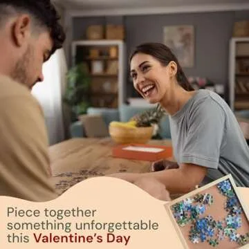 PlayVibe Puzzle Locker 1500 Piece Puzzle Board with Drawers and Cover - Puzzle Solve Station - Sturdy Puzzle Table with 6 Drawers 22 1/4” x 30" - Jigsaw Portable Wooden Puzzle Tray, Puzzle Accessories