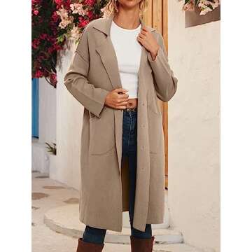 Stylish LILLUSORY Women's Cardigans for Autumn Fashion