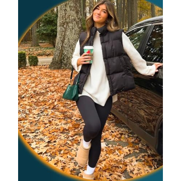 FULLSOFT Fleece Lined Leggings for Women – Thick High Waisted Winter Warm Yoga Pants Workout Tummy...