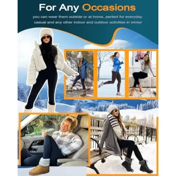 FULLSOFT Fleece Lined Leggings for Ultimate Winter Comfort