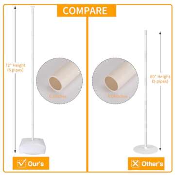 Holicolor Balloon Column Stand Kit for Stunning Decor