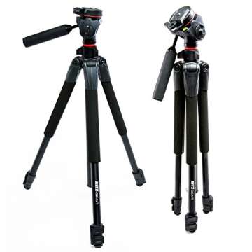 Canon EOS 77D Camera, EF-S 18-55 is STM Lens, 3 Ritz Gear 32GB U3 Memory, Microphone, Camera Bag, 60" Tripod, Monopod and Accessory Bundle