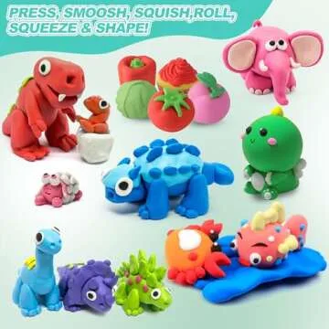 ARTPAR Air Dry Clay 90 Colors, Modeling Clay for Kids,Model Magic Clay,DIY Molding Clay Starter Kit with Sculpting Tools,Soft and Non-Sticky,Art and Crafts for Boys & Girls 3-12 Years Old.