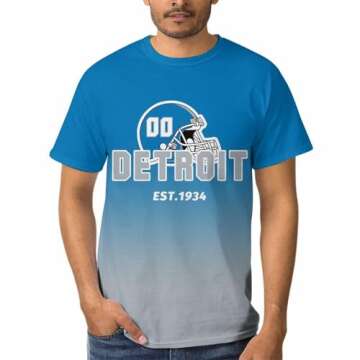 DDJAM Custom Men's Hoodie Football City Fans Gifts for Men Women Youth Pullover Hooded Sweatshirt Personalize Name & Number