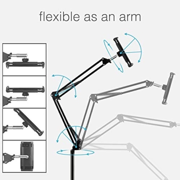 Hands-Free Tablet Floor Stand for All Devices