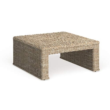 Stylish SAFAVIEH Natural Wicker Coffee Table