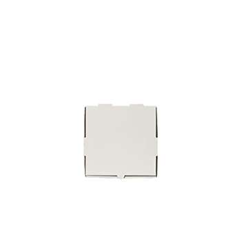 16" x 16" x 2" White Unprinted Corrugated Pizza Boxes (50 Boxes) - AB-238-1-03