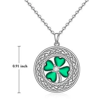 Gorgeous Shamrock Necklace for St Patricks Day Celebrations