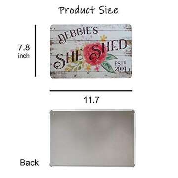 Easily Distracted by Dogs and Beer Dachshund Metal Retro Look 20X30 cm Decoration Poster Sign for Home Kitchen Bathroom Farm Garden Garage Funny Wall Decor