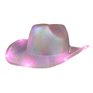 Blinkee Light Up Pink Cowboy Hat with LED Lights