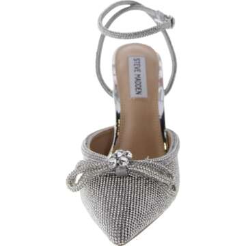 Steve Madden Womens Viable Pumps-shoes, Rhinestones, 6 US