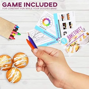 BAKETIVITY Funfetti Muffins Kit for Kids – Easy Baking Fun