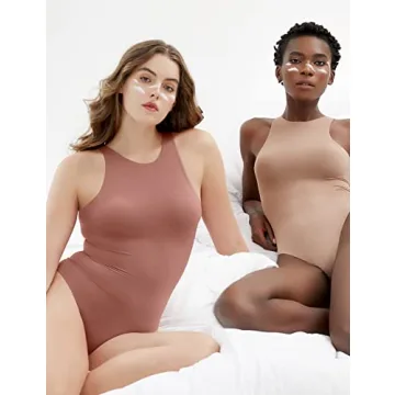 PUMIEY Smoke Cloud Bodysuit - Soft and Sexy Women’s Top