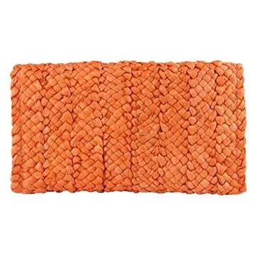 Freie Liebe Straw Clutch Purses for Women Summer Beach Bags Envelope Woven Clutch Handbags