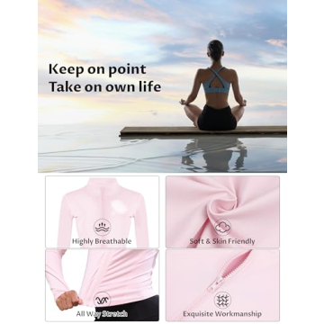 Chic Yeokou Women’s Zip-Up Active Jacket for Every Occasion