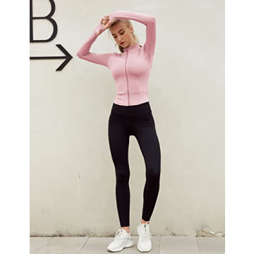 Chic Yeokou Women’s Zip-Up Active Jacket for Every Occasion