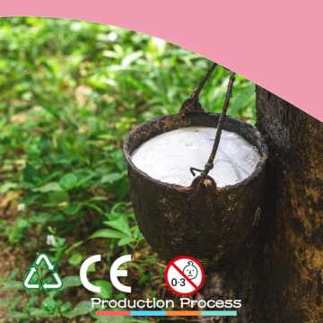 IN-JOOYAA 6 Inch Pearlescent White Link Balloon 50 Pcs Quick Link Balloons for Party Decoration