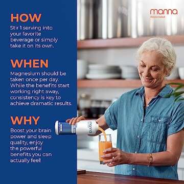 Manna Vitamins Evolved - Liposomal Magnesium, Liquid Magnesium, High Absorption Magnesium Glycinate Liquid for Women & Men Nanofuse Magnesium Supplement, Liquid Magnesium Glycinate, Magnesium Vitamin