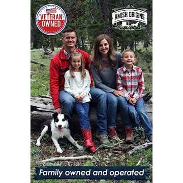 Amish Origins Arthritis Pain Relief Cream - 3.5 oz - Maximum Strength Deep Penetrating for Joint, Muscle, Knee, Back, Feet, Hand, Ankle, Aches, 1 Pack