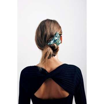 MACHETE Women Hair Clip Midi Heirloom Claw Clip, 3.5 inch Hair Clamp Fashion Hair Accessories (Opali...