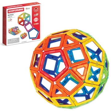 Magformers Basic Magnetic Building Blocks for Creative Kids