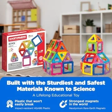 Magformers Basic Magnetic Building Blocks for Creative Kids