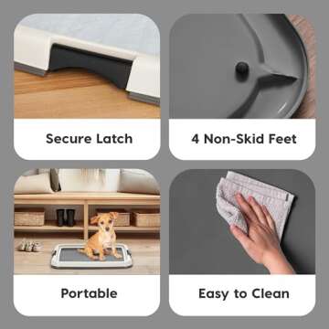 IRIS USA Pet Training Pad Holder for puppy and Dog