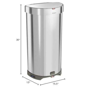 EyeVac+ Touchless Trash Can & Vacuum for Modern Homes