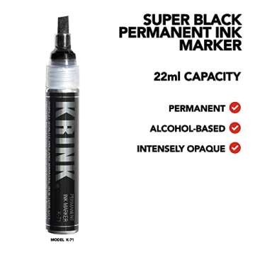 Krink K-71 Permanent Ink Markers - Bold & Versatile