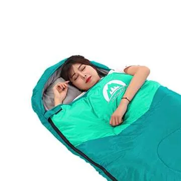 Lightweight SWTMERRY Sleeping Bag for Camping & Outdoors
