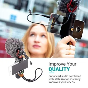 Movo Smartphone Vlogging Kit for iPhone and Android