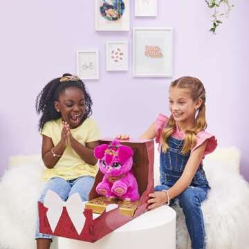 Present Pets, Princess Puppy Interactive Plush Toy with Over 100 Sounds and Actions (Style May Vary), Kids’ Toys for Girls Aged 5 and Above, 6061363