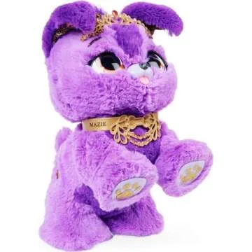 Present Pets, Princess Puppy Interactive Plush Toy with Over 100 Sounds and Actions (Style May Vary), Kids’ Toys for Girls Aged 5 and Above, 6061363