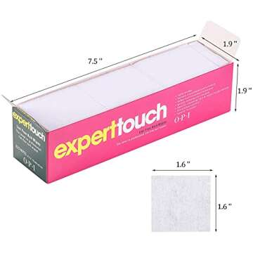 650 Pcs Lint Free Nail Wipes Nail Art Gel Polish Remover Cotton Pad