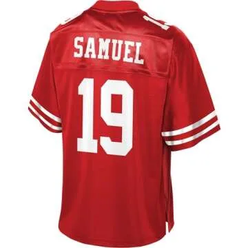 NFL PRO LINE Men's Deebo Samuel Scarlet San Francisco 49ers Team Player Jersey