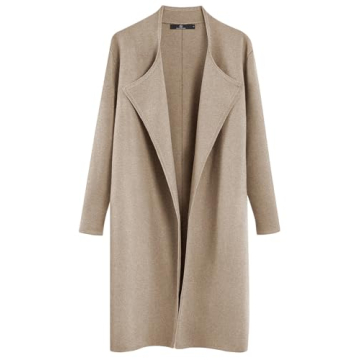 LILLUSORY Women's Long Cardigan Sweaters Oversized Fall Dressy Coatigan Jackets Trendy Knit Winter C...