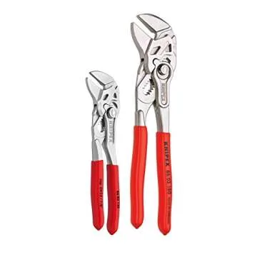 KNIPEX Tools - 2 Piece Mini Pliers Wrench Set (9K0080121US)