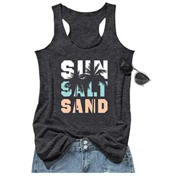 Womens Mandala Vintage Graphic Racerback Tank Tops Summer Casual Loose O-Neck Tanks Vest Vacation Cl...