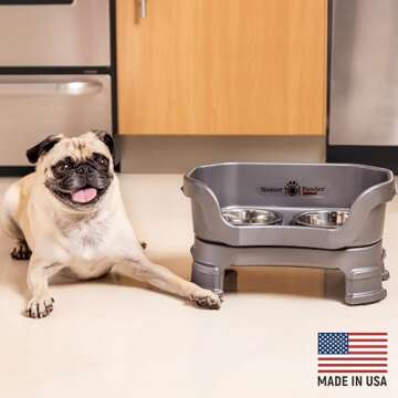 Neater Feeder Elevated Dog Bowl Set for Small Breeds