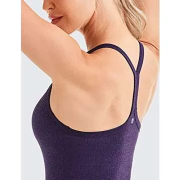 CRZ YOGA Seamless Workout Tank Top for Women