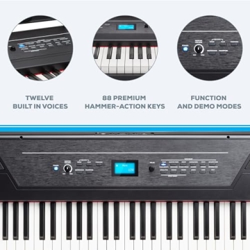 Alesis Recital Pro 88-Key Digital Piano with FX