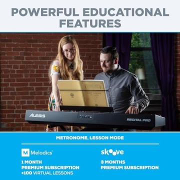 Alesis Recital Pro 88-Key Digital Piano with FX