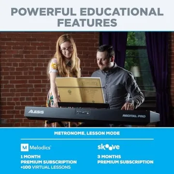 Alesis Recital Pro 88-Key Digital Piano with FX