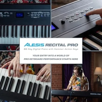 Alesis Recital Pro 88-Key Digital Piano with FX