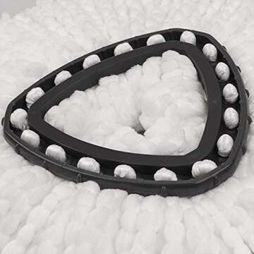 4 Pack Mop Head Replacement Compatible with Ocedar Mop Refills EasyWring Spin Mop Refills Microfiber Mop Replacement Head