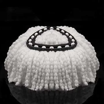 4 Pack Mop Head Replacement Compatible with Ocedar Mop Refills EasyWring Spin Mop Refills Microfiber Mop Replacement Head